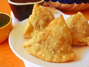 Tomato Potato Samosa